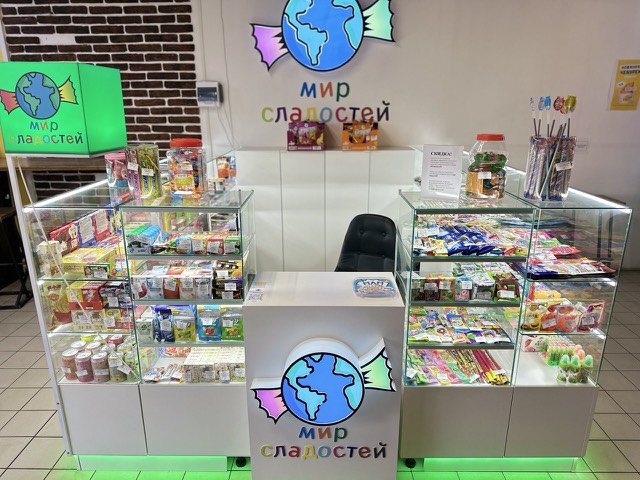 Продаётся островок азиатских сладостей и напитков в ТЦ